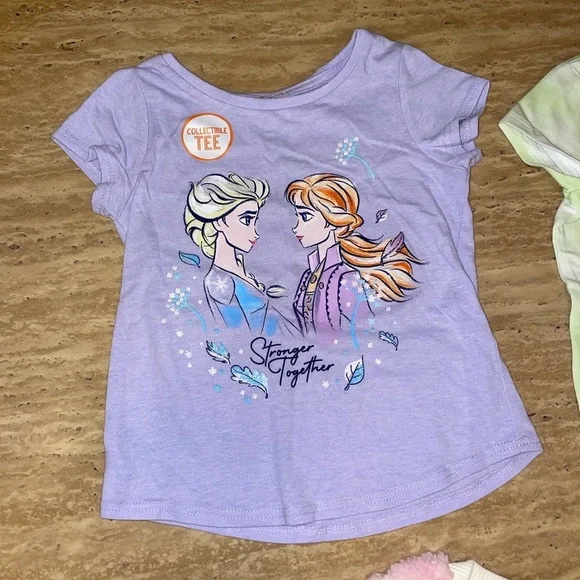 DISNEY JUMPING BEANS & CAT&JACK TODDLER SHIRTS BUNDLE - Picture 3 of 8